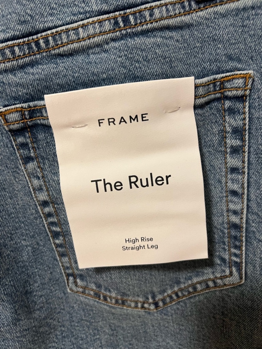NWT Frame Denim The Ruler Jean - Picture 7 of 9